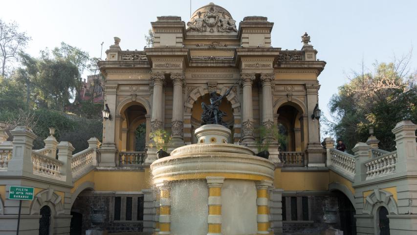 Cerro Santa Lucia - Fonte de Netuno